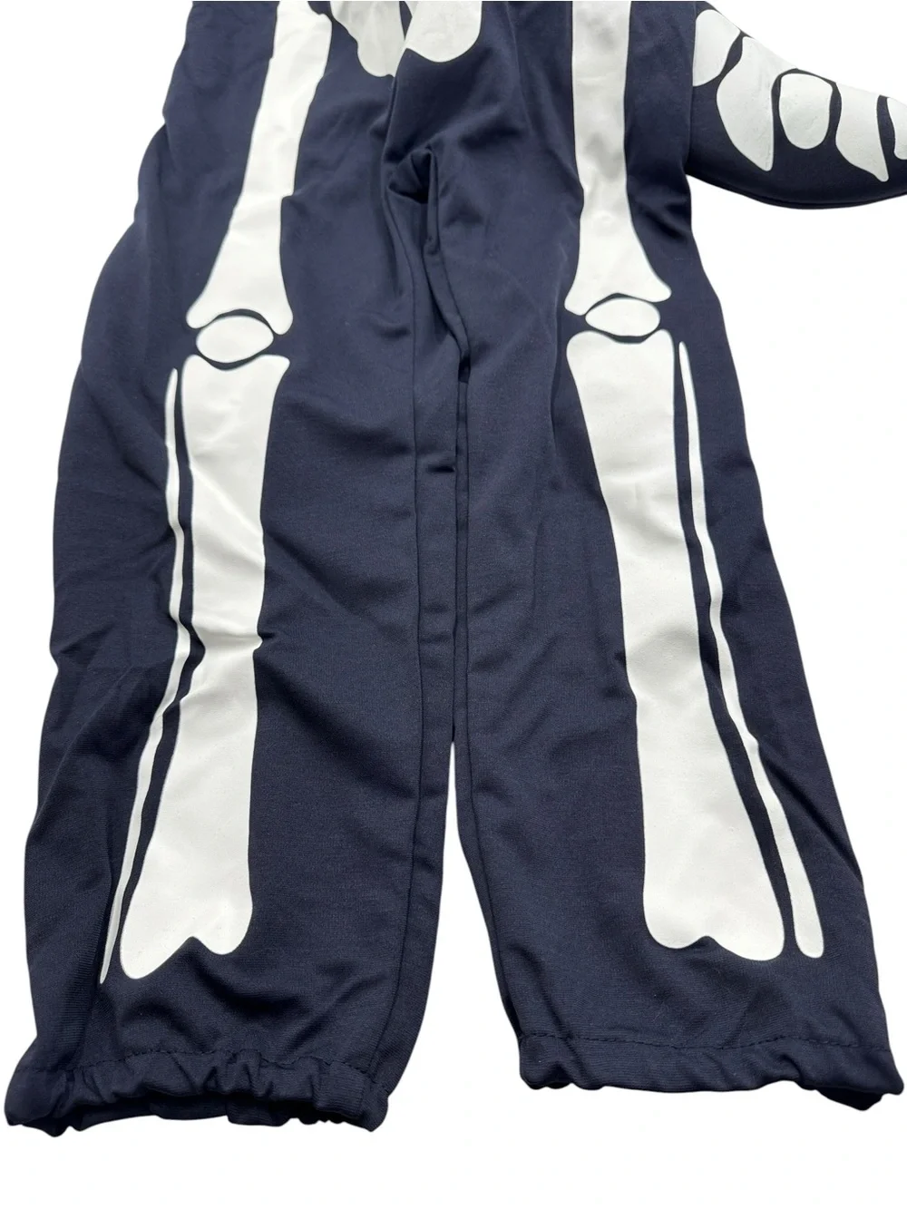 Pottery Barn Kids Dino Skeleton Glow In the Dark Costume Set Size 7-8 Years